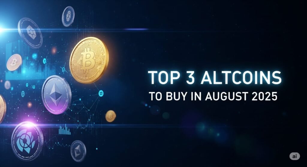 Top 3 Altcoins to Buy in August 2025 Before the Next Crypto Pump